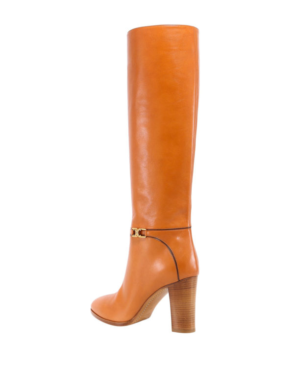 Céline - Claude leather boots - boots - 333853190C04LU | iKRIX.com