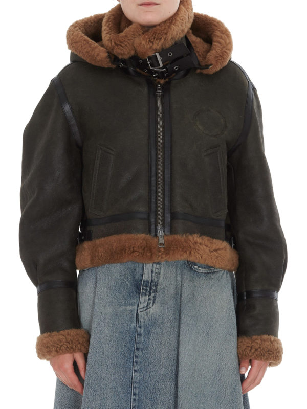 chloe shearling jacket