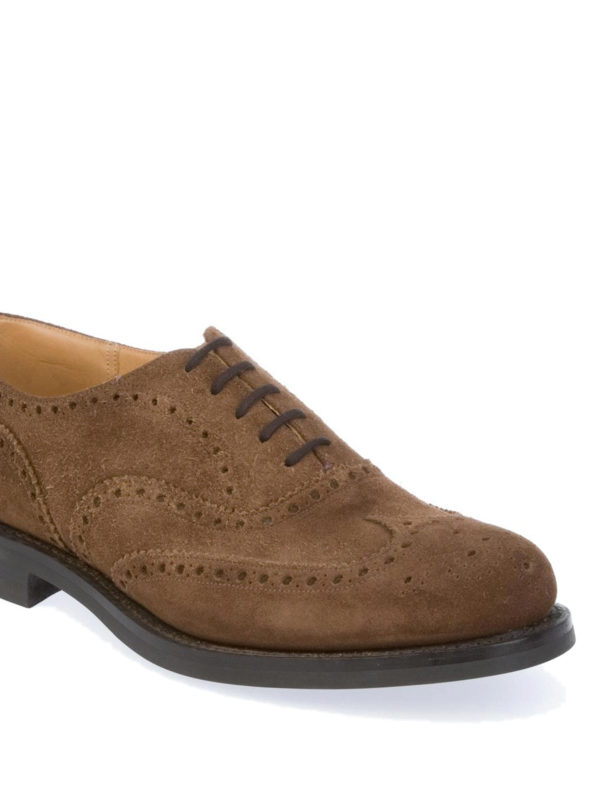 church's suede brogues