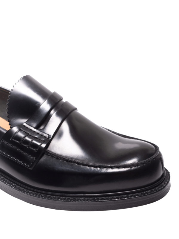 Willenhall black bookbinder loafers 
