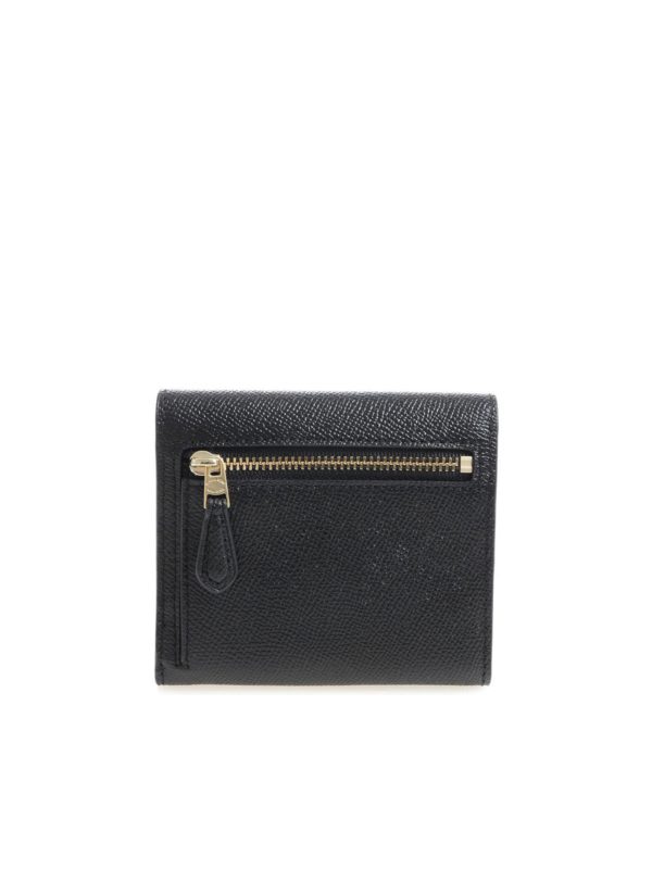 coach black wallet purse