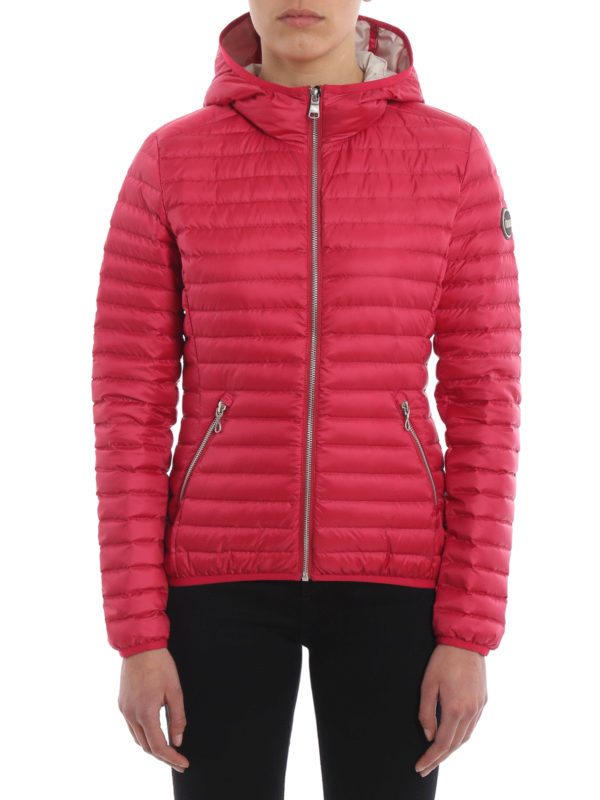 coral down jacket