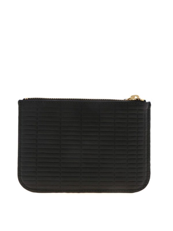 black wallet clutch