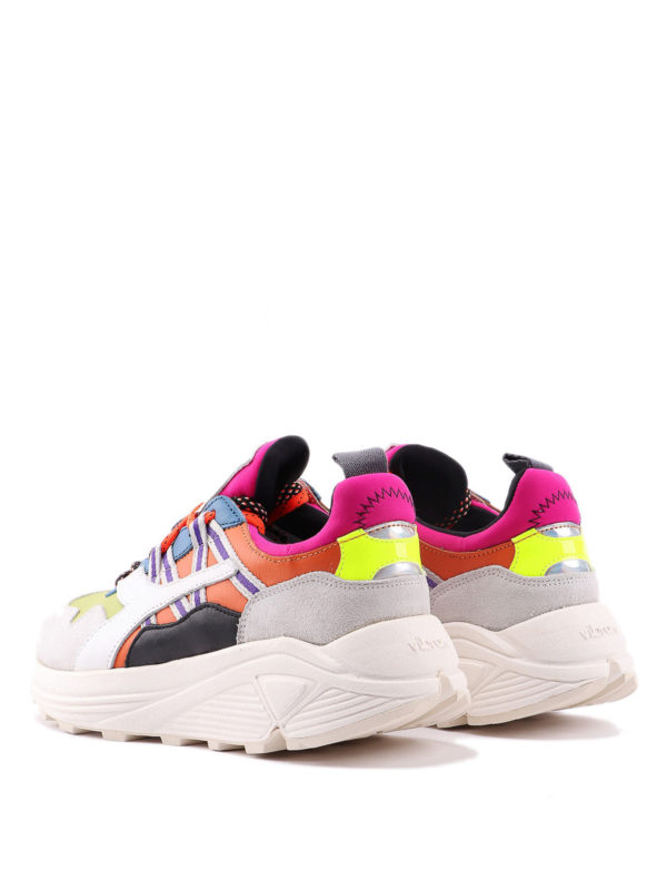 diadora rave leather pop sneakers