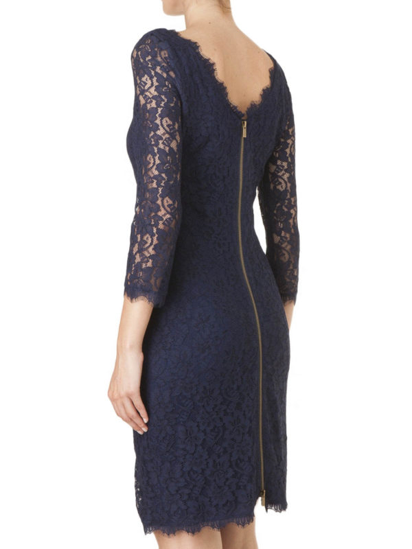 Dvf lace hot sale dress