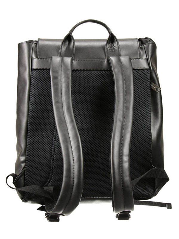 diesel leather backpack
