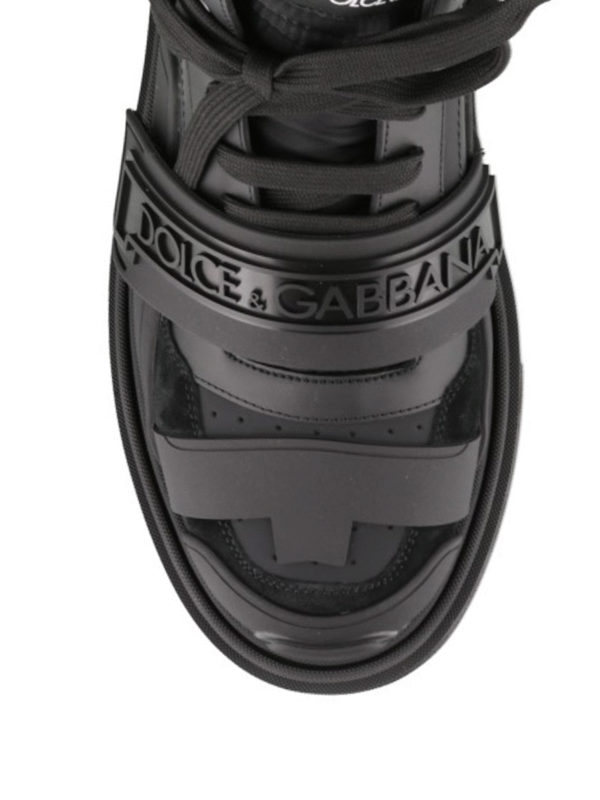 dolce & gabbana trekking leather ankle boots