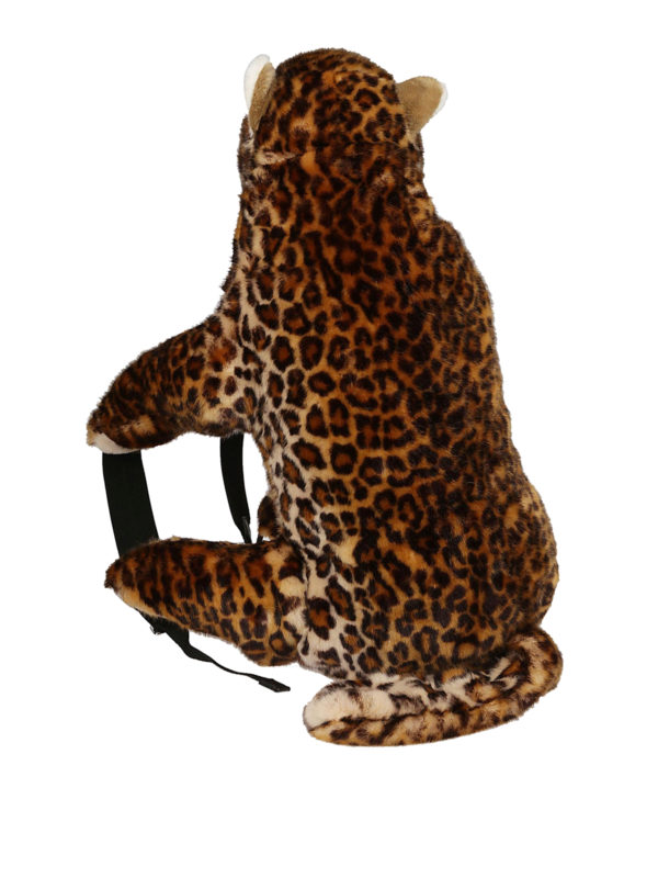 Backpacks Dolce & Gabbana - Faux fur leopard backpack - BM1481AM6168S193