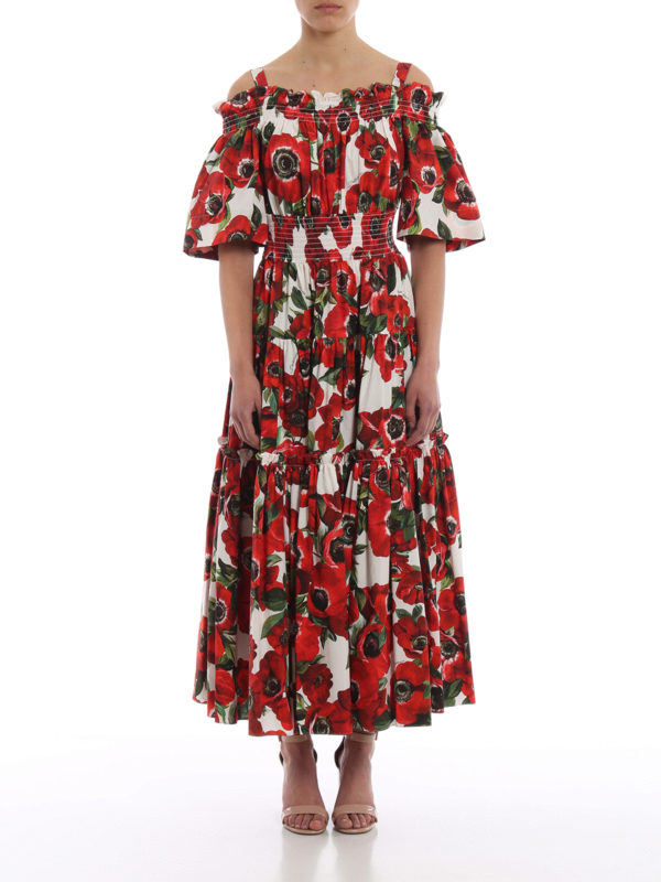 dolce gabbana anemone dress