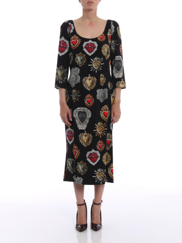 dolce and gabbana heart dress