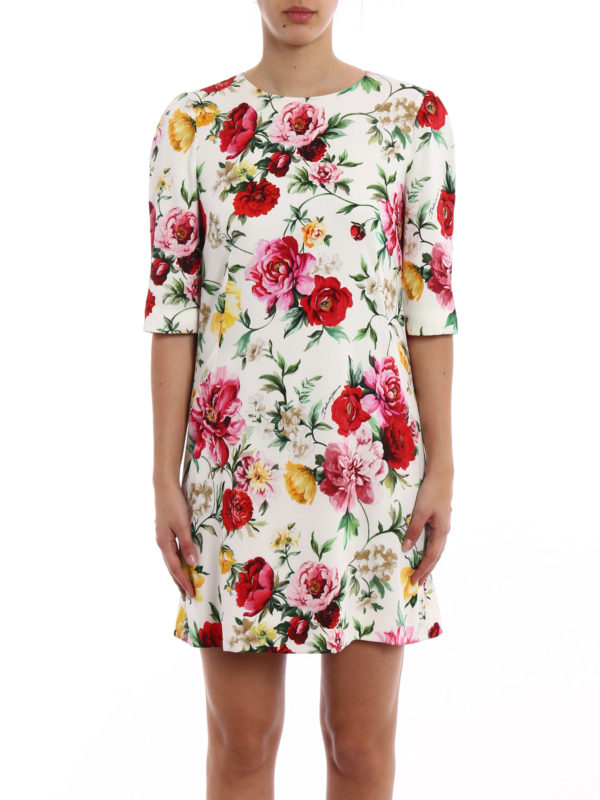 dolce and gabbana rose print