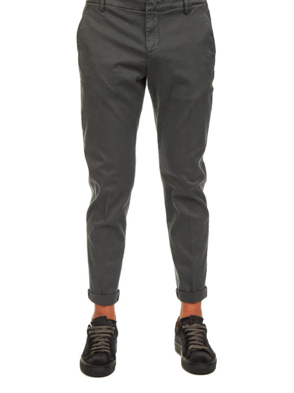 کژوال Dondup - Dark grey tapered leg 