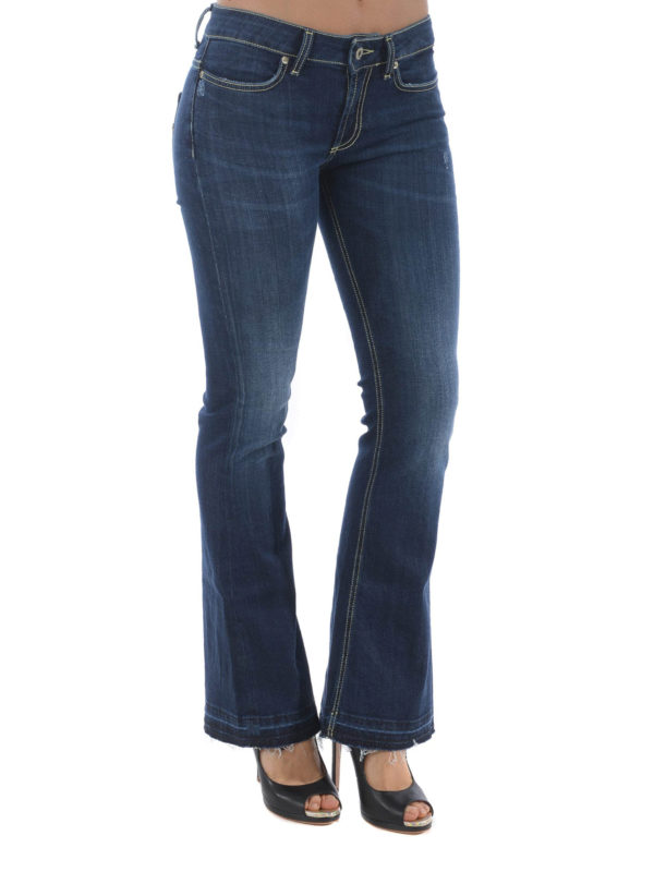 iKRIX DONDUP: flared jeans - Neon flared jeans