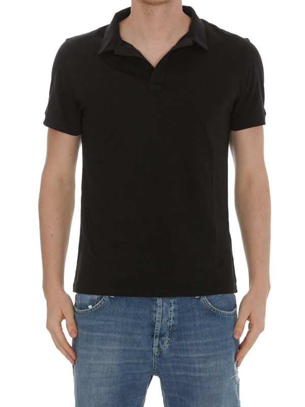 iKRIX DONDUP: polo shirts - Linen cotton blend polo