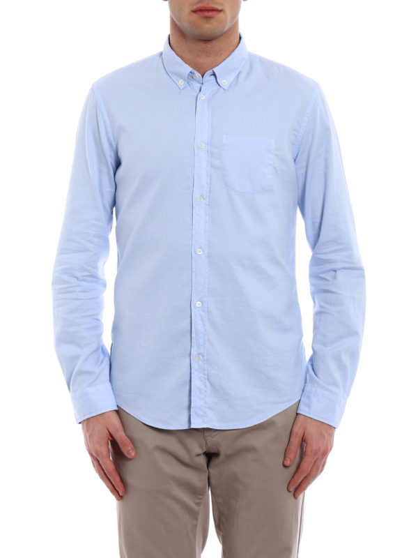 پیراهن Dondup - Oxford cotton button 