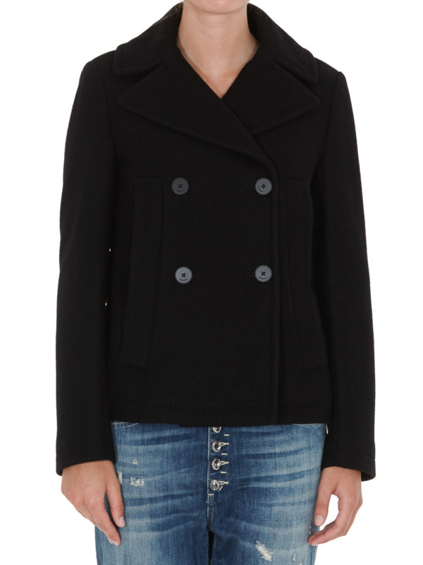 Virgin wool blend peacoat 