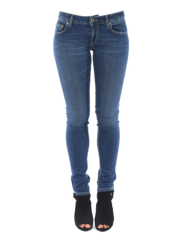 Skinny jeans Dondup - Lambda super skinny stretch jeans - P622DS165DP60800