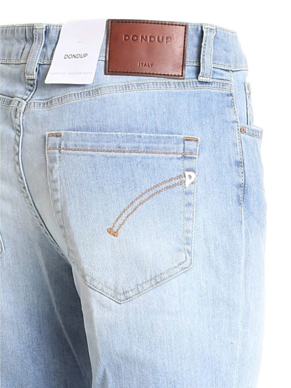 راسته Dondup - Koons Gioiello jeans in light blue - DP268BDS0296DBB7800