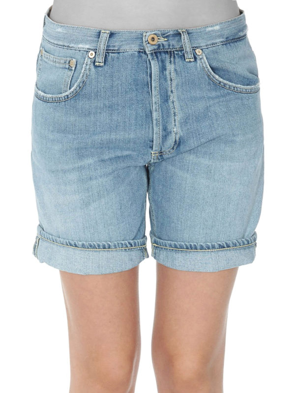 Newholly light wash denim shorts 