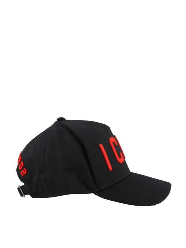 Hats \u0026 caps Dsquared2 - Icon red and 