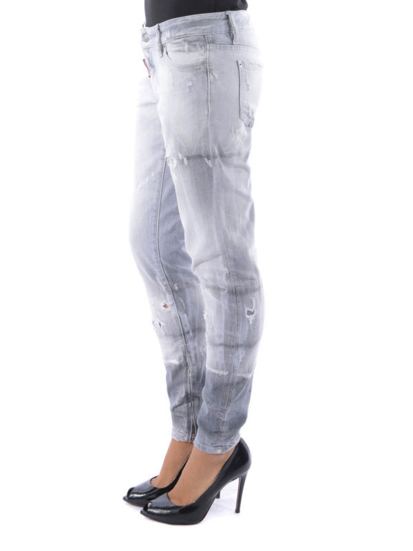 اسکینی Dsquared2 - Zipped ankle slim 