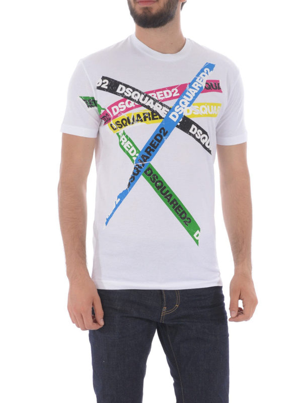 T-shirts Dsquared2 - Multicolour logo 