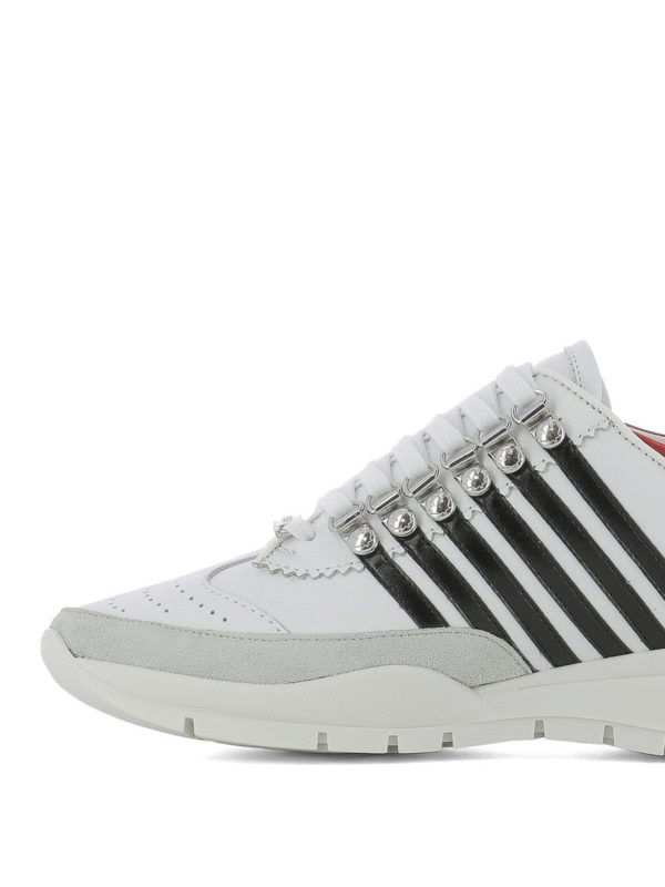 251 contrasting stripes sneakers 