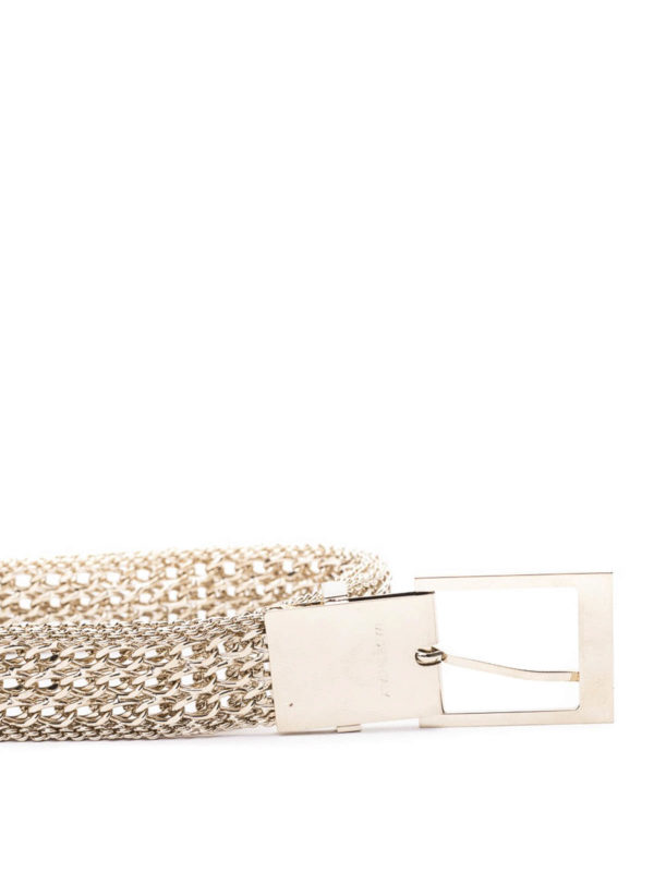 iKRIX ELISABETTA FRANCHI: belts - Metal chain belt