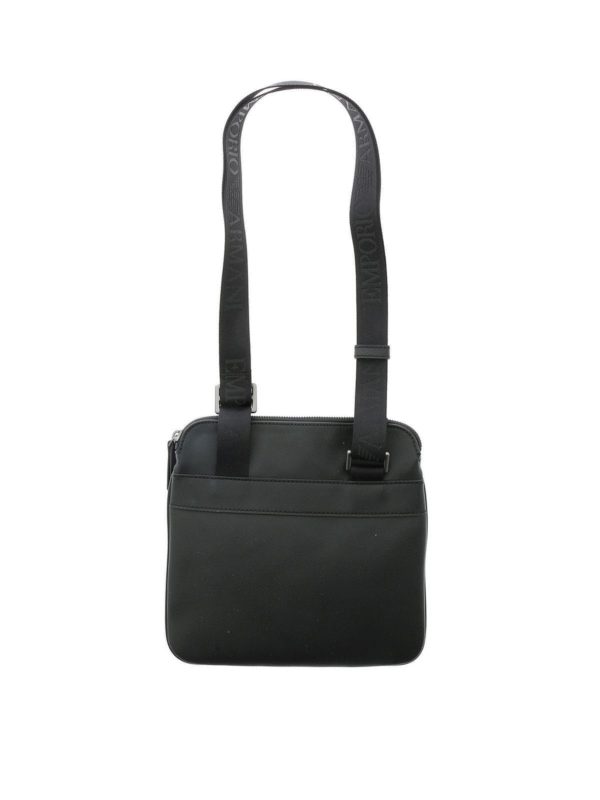 emporio armani black shoulder bag