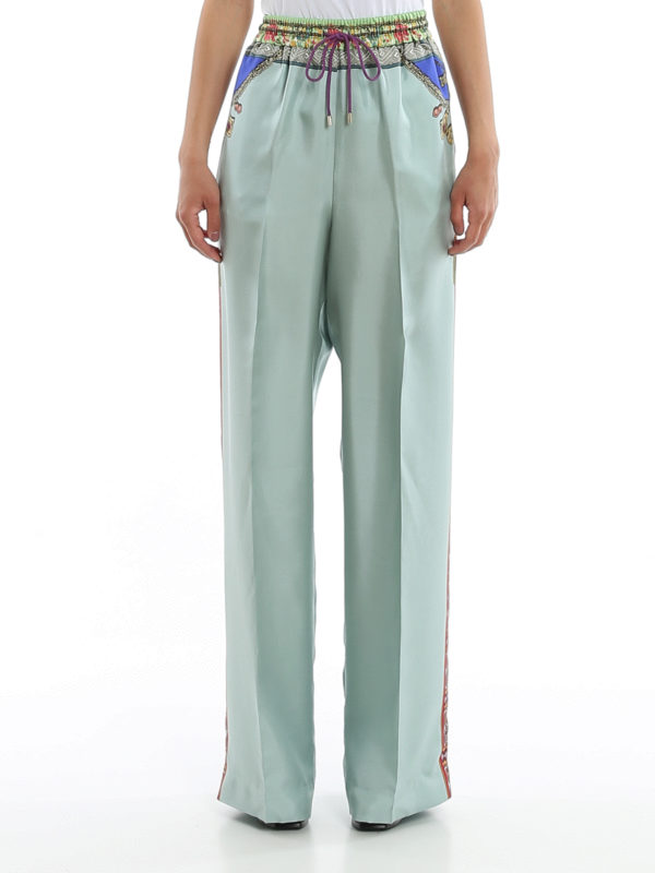 silk palazzo pants