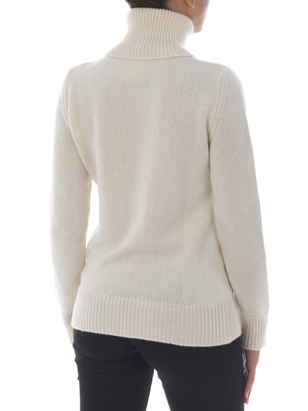 یقه اسکی Etro - Wool and cashmere white 