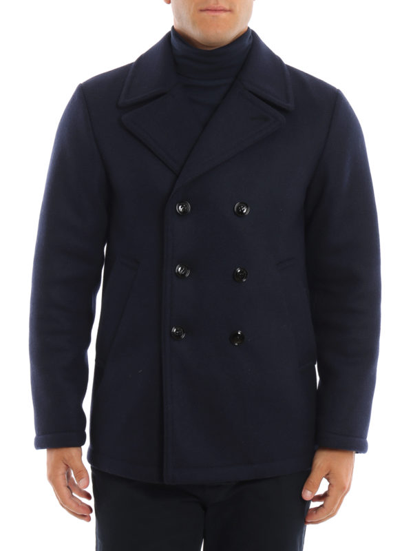 padded peacoat