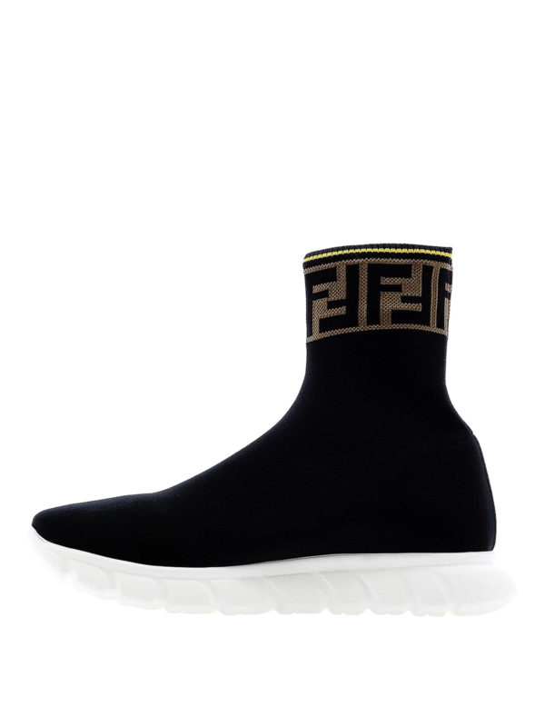 fendi trainers sock