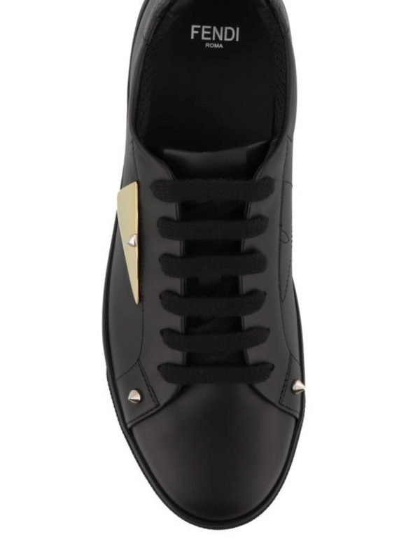 fendi black trainers