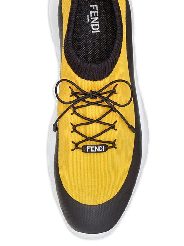 fabric sock trainers