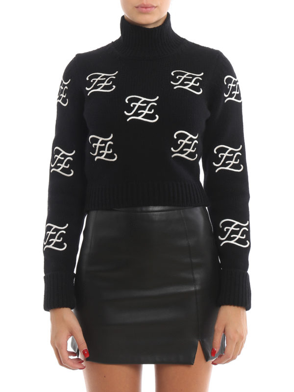 fendi black turtleneck