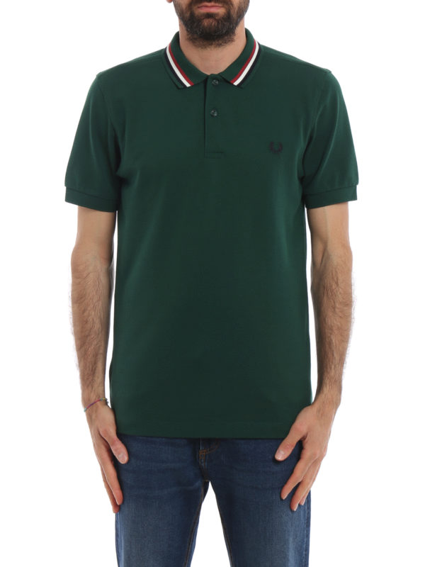 polo fred perry verde