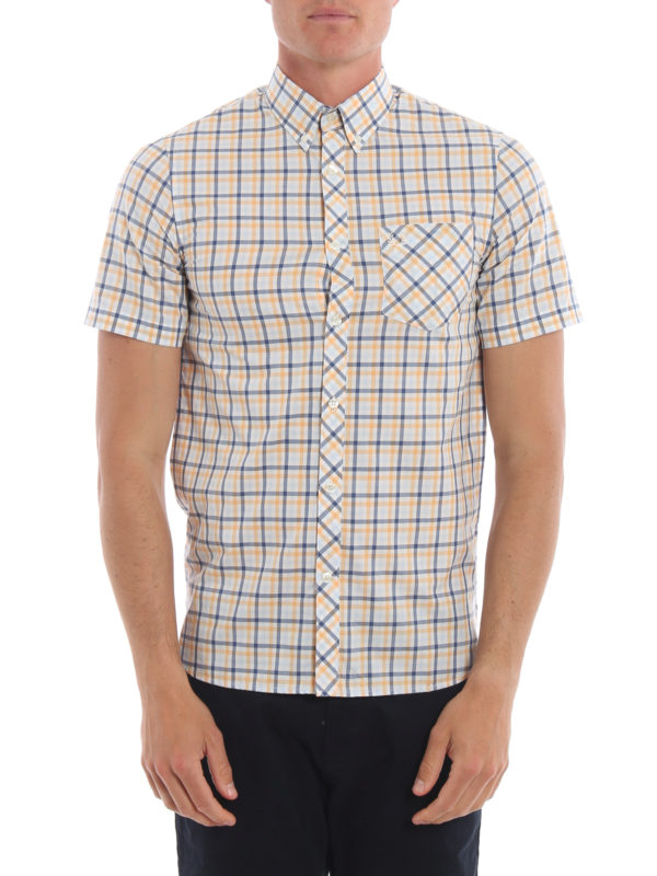 پیراهن Fred Perry - Check print short 