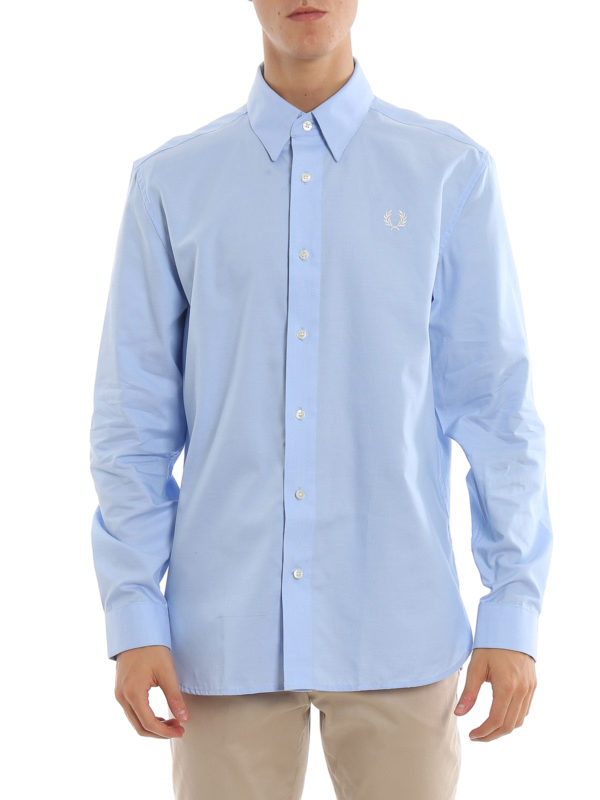 پیراهن Fred Perry - Light blue button 