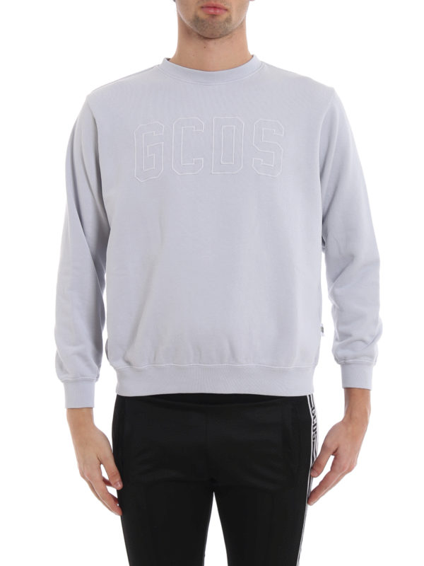embroidery on crewneck