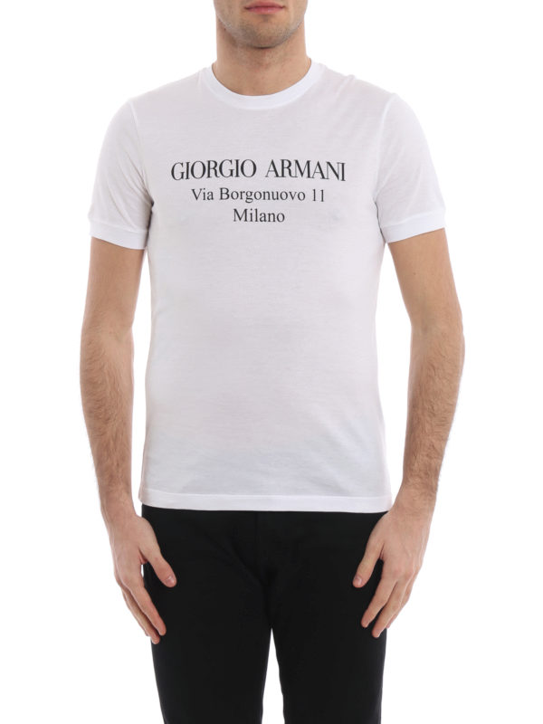 armani giorgio t shirts