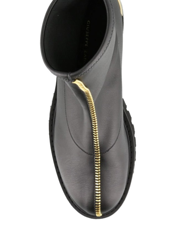 giuseppe zanotti zipper boots