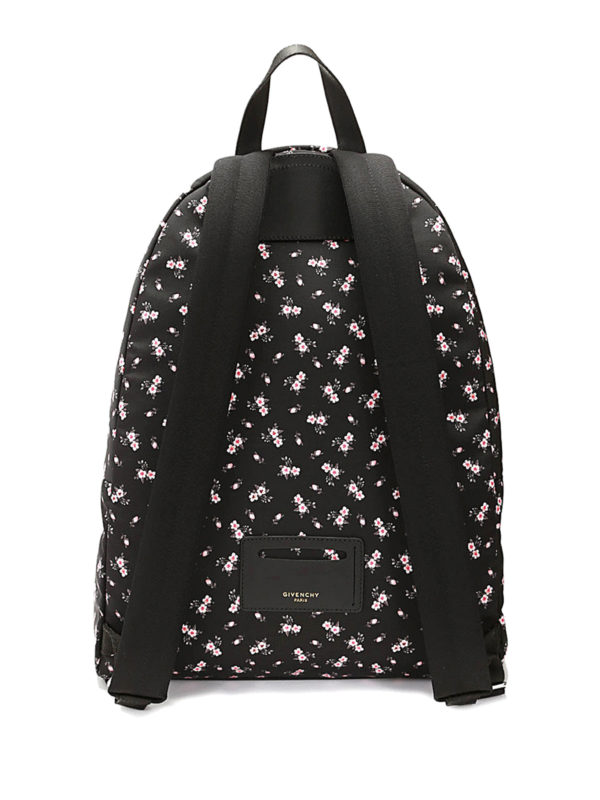 floral printed backpacks