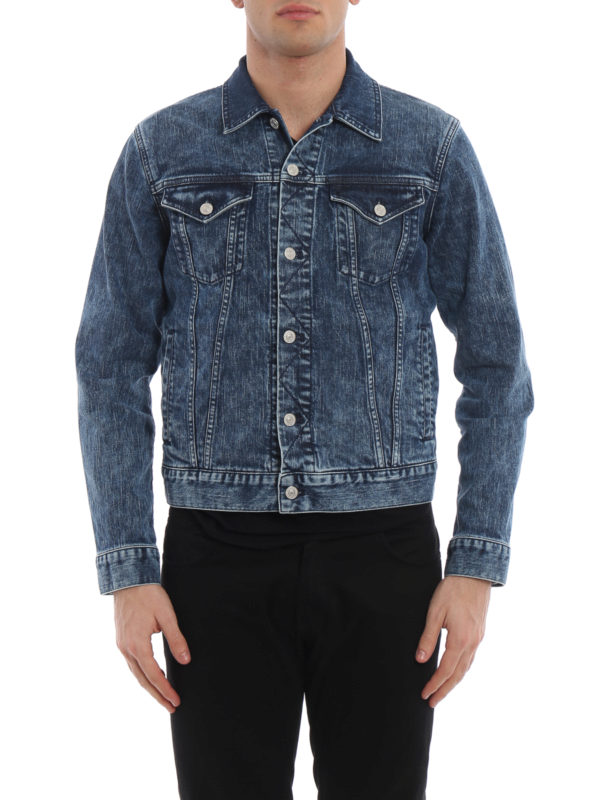 لی Givenchy - Stretch denim jacket 