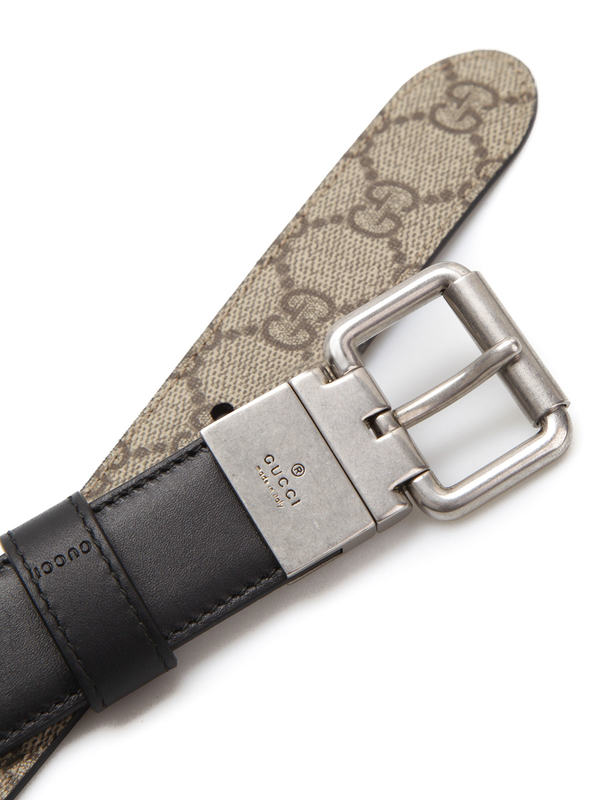 Gucci - Reversible GG Supreme belt - belts - 387035BTTAN8775
