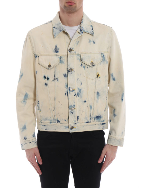 gucci white denim jacket