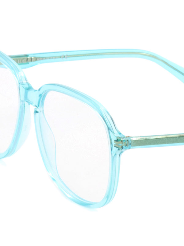 gucci blue eyeglasses