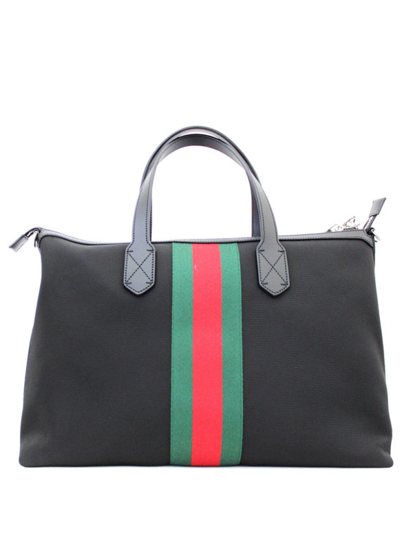 gucci techno canvas duffle bag