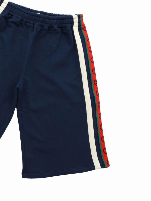 gucci tape shorts