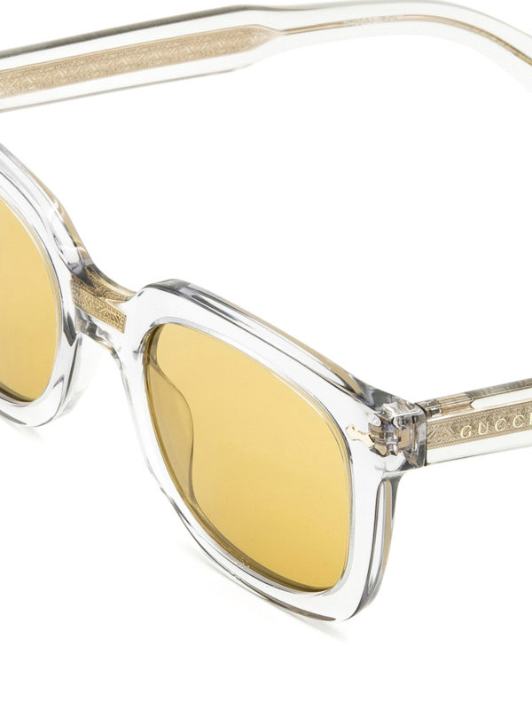 yellow lens gucci sunglasses